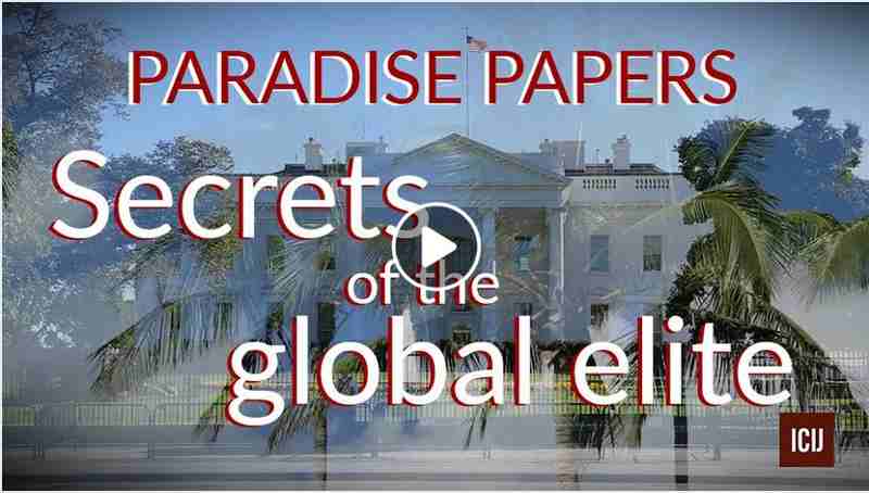 Paradise Papers. Image courtesy: ICIJ