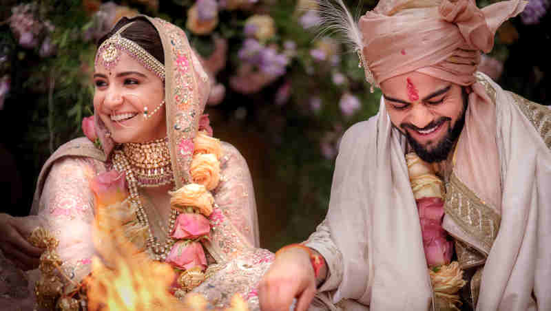 Anushka Sharma and Virat Kohli