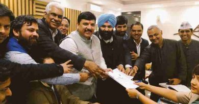 Sanjay Singh is AAP candidate for Rajya Sabha election.