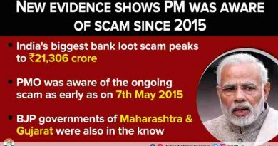 PNB Fraud Took Place with the Connivance of Modi Govt: Congress
