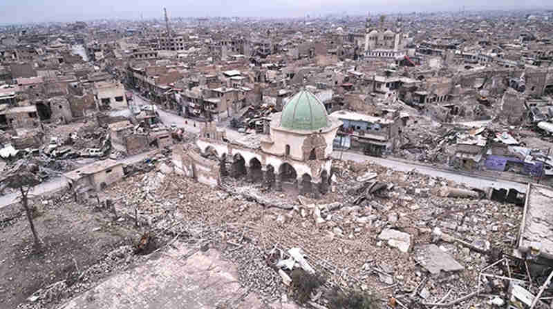 Al-Nouri Mosque, Mosul, Iraq. Photo: UNESCO / ICONEM
