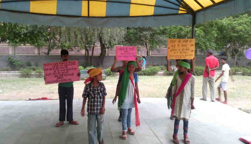 RMN Foundation has started presenting a street play - चमेली की पढ़ाई - from April 2018 as part of its education awareness campaign in New Delhi. Click the photo to know the details.