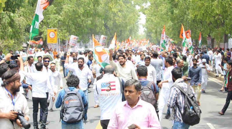 Youth Congress Holds Save India Protest (file photo). Courtesy: Youth Congress