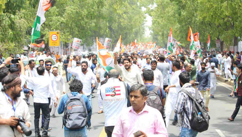 Youth Congress Holds Save India Protest (file photo). Courtesy: Youth Congress