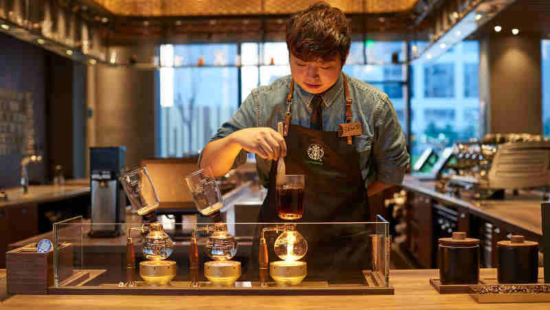 Starbucks in China