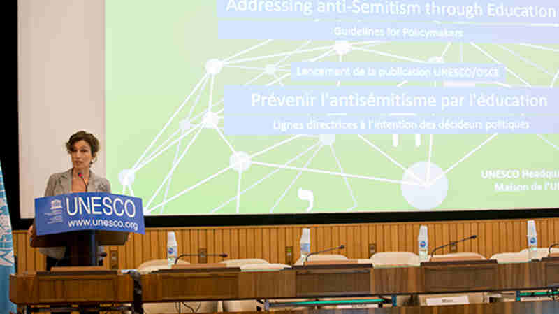 Addressing Anti-Semitism through Education – Guidelines for Policymakers. Photo: UNESCO