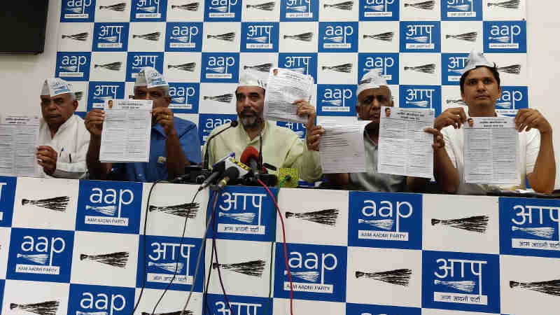 दिल्ली के लिए पूर्ण राज्य की मांग. Photo: AAP
