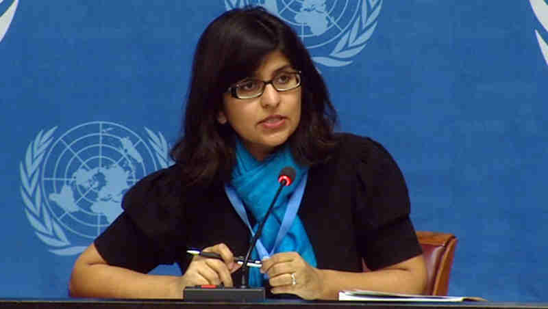 OHCHR spokesperson Ravina Shamdasani. Photo: UN