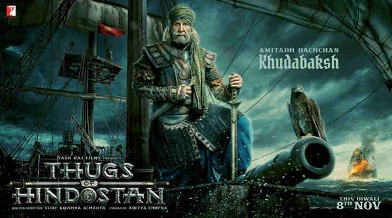 Amitabh Bachchan as Khudabaksh in Thugs of Hindostan