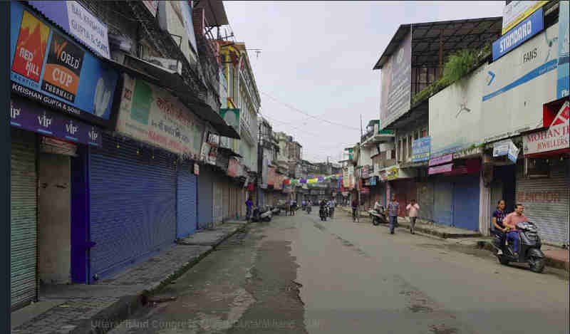 Bharat Bandh Against Modi Govt. Photo: Congress