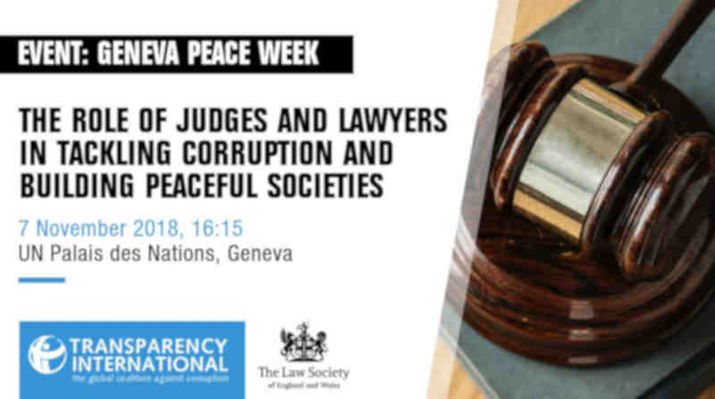 Role of Judges and Lawyers in Tackling Corruption