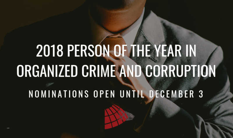 Person of the Year 2018 in Organized Crime and Corruption