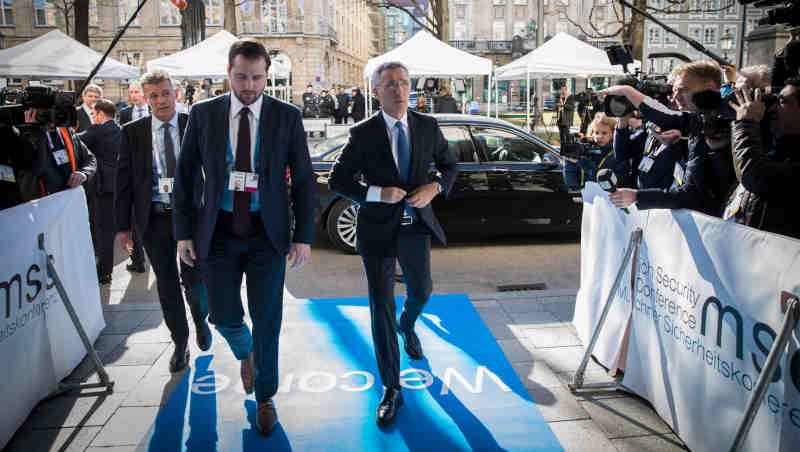 NATO Secretary General Jens Stoltenberg participates in the Munich Security Conference on February 15, 2019. Photo: NATO