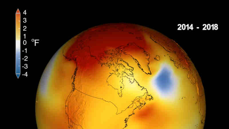 2018 Fourth Warmest Year