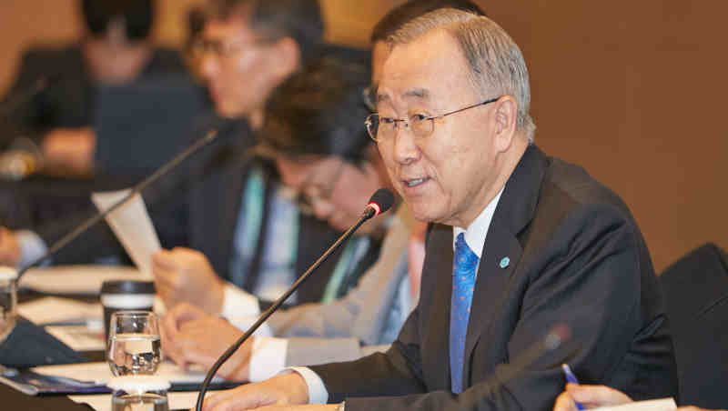 Ban Ki-moon. Photo: GGGI