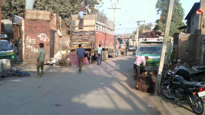 A polluted industrial area in India's capital New Delhi. Photo: Rakesh Raman / RMN News Service