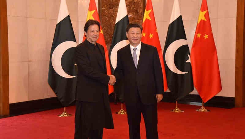 Pakistan Prime Minister (PM) Imran Khan with Chinese President Xi Jinping. Photo: Govt of Pakistan