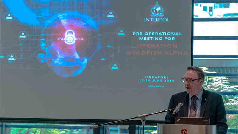 INTERPOL’s Director of Cybercrime, Craig Jones. Photo: INTERPOL