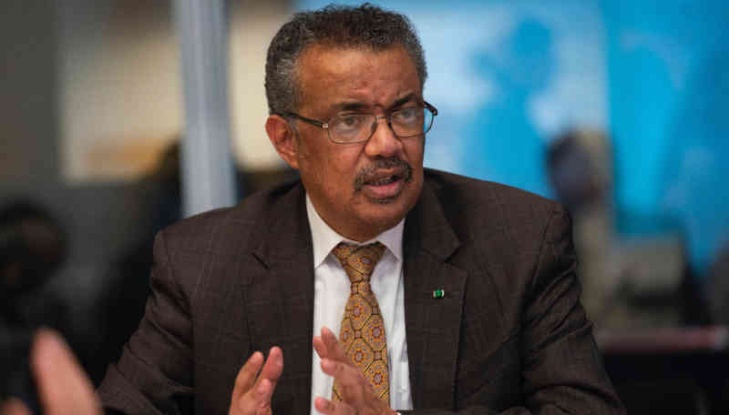 WHO Director-General Dr Tedros Adhanom Ghebreyesus. Photo: WHO