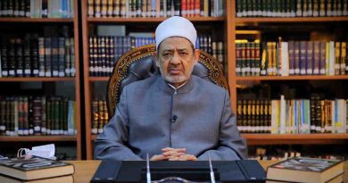His Eminence Dr Ahmed El-Tayeb, Grand Imam of Al Azhar. Photo: Higher Committee of Human Fraternity
