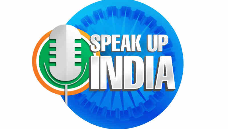 Speak Up India Campaign. Photo: Congress