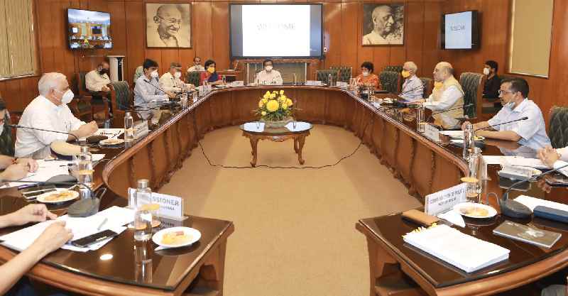 Meeting to Discuss Covid Containment Strategy in Delhi