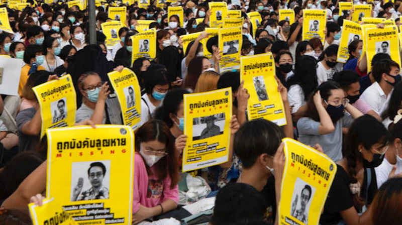 Thai students risk jail with calls to curb monarchy’s power. Photo: Freedom for Thai group