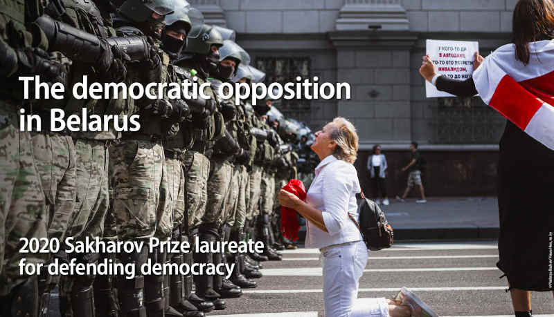 Democratic forces in Belarus have been protesting the brutal regime since August 2020. Photo: European Parliament (Representational Image)