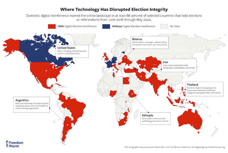 Election Watch for the Digital Age. Photo: Freedom House