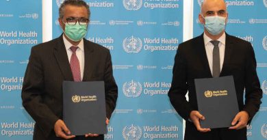 WHO Director-General Dr Tedros Adhanom Ghebreyesus at the launch program of WHO BioHub Facility on May 24, 2021. Photo: WHO