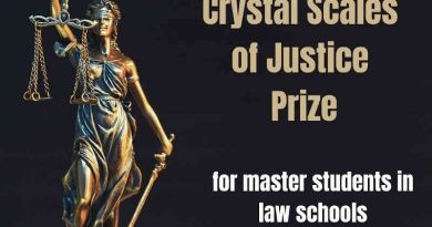 Junior Crystal Scales of Justice Prize. Photo: CEPEJ