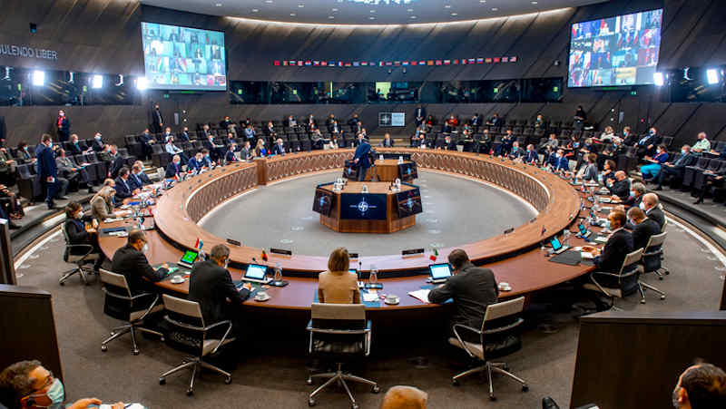 NATO Foreign Ministers held an extraordinary virtual meeting on Friday (7 January 2022) to discuss Russia’s continued military build-up in and around Ukraine. Photo: NATO (file photo)