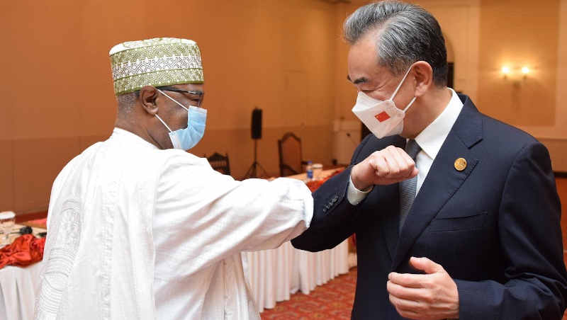 The Secretary-General of the Organization of Islamic Cooperation (OIC), Mr Hissein Brahim Taha, met with the State Councilor and Foreign Minister of the People’s Republic of #China, Mr Wang Yi on March 23, 2022. Photo: OIC