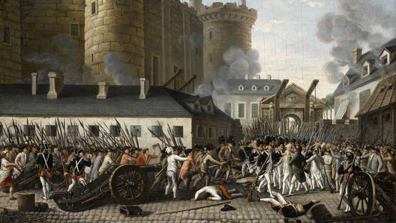 Storming of the Bastille in French Revolution. Photo: Wikipedia Public Domain