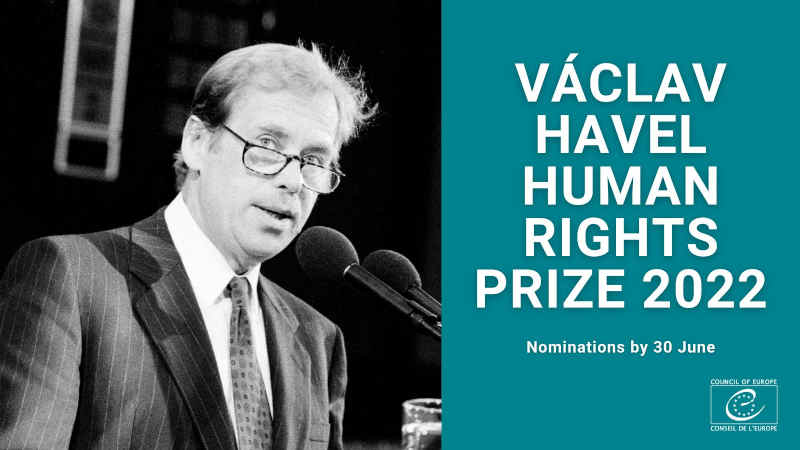 2022 Václav Havel Human Rights Prize. Photo: CoE