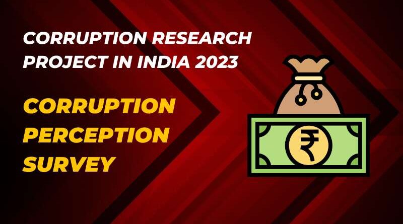 Perception Survey for 2023 Corruption Research Project in India. Photo: RMN News Service