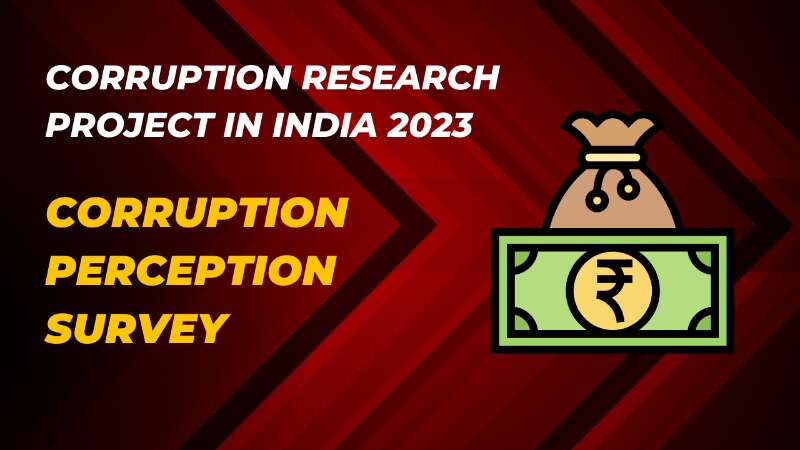 Perception Survey for 2023 Corruption Research Project in India. Photo: RMN News Service