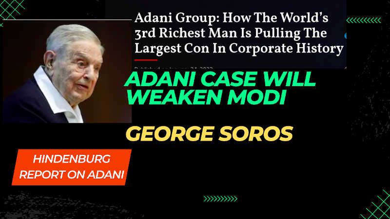 George Soros Says Adani Fraud Case Will Weaken Modi. Photo: RMN News Service