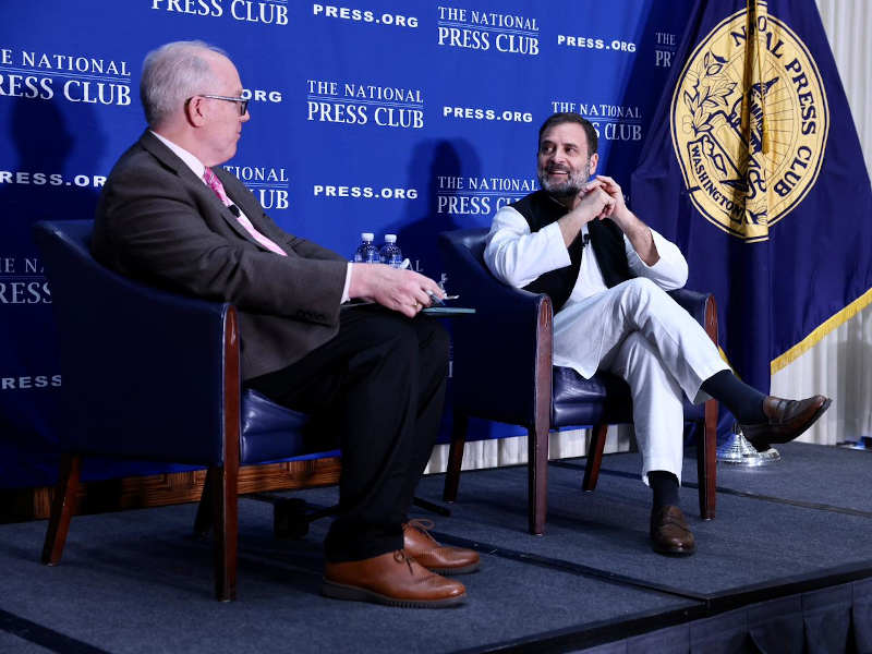 Rahul Gandhi on U.S. Visit in June 2023. Photo: Congress