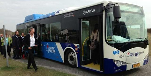 All-Electric Bus Service