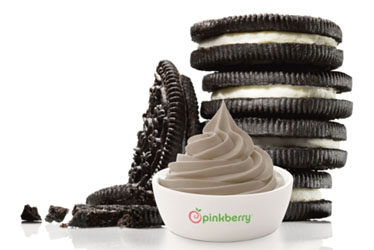 Pinkberry’s Cookies & Cream Frozen Yogurt