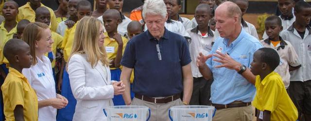 Bill Clinton and Chelsea Clinton