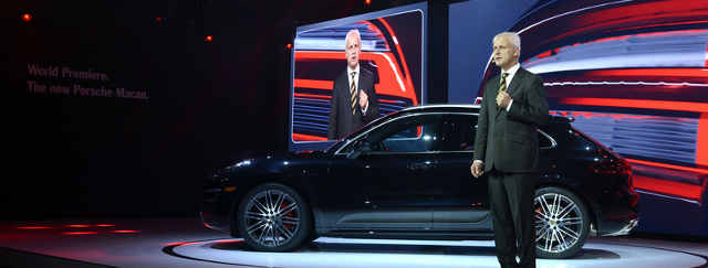 Porsche Macan World Debut at LA Auto Show