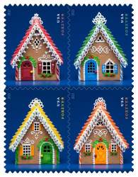 Gingerbread Houses Forever stamps