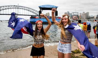 Australia Day in Sydney