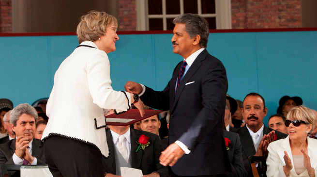 Anand Mahindra Honoured with Harvard Medal