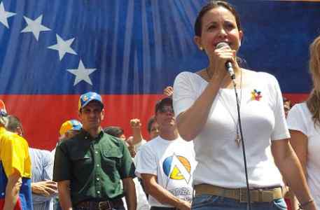 Venezuelan Congresswoman Maria Corina Machado