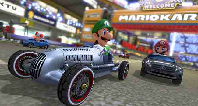 Nintendo Adds Mercedes-Benz Cars to Mario Kart 8