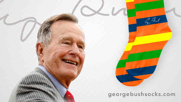 George Bush Socks