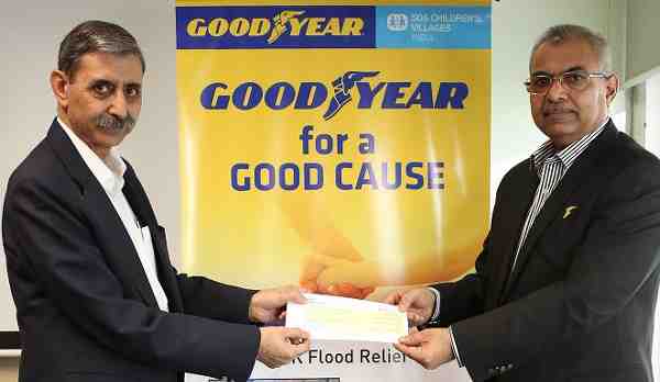 Goodyear and SOS Extend Support for Flood Victims in India